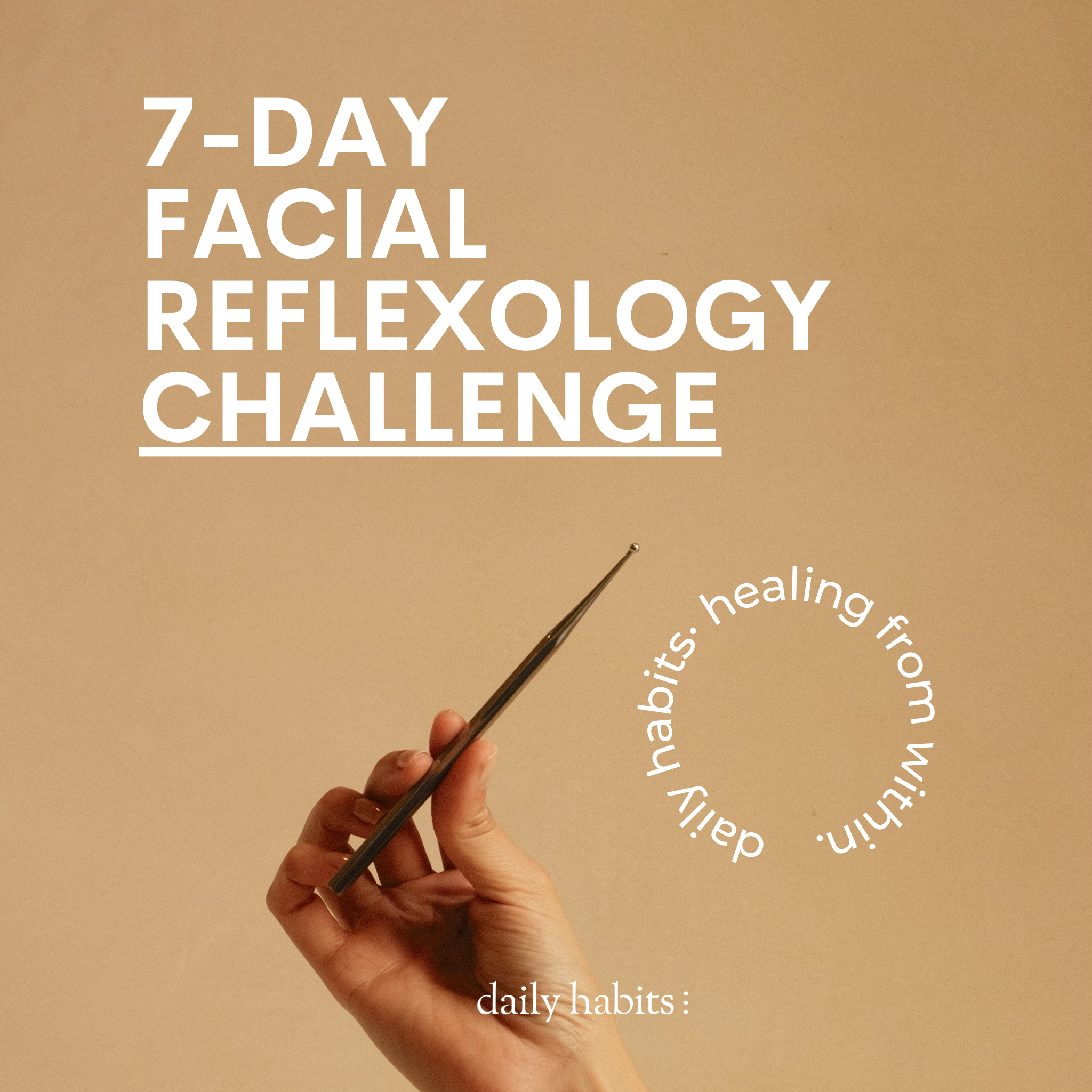 Libro electrónico del desafío de reflexología facial de 7 días